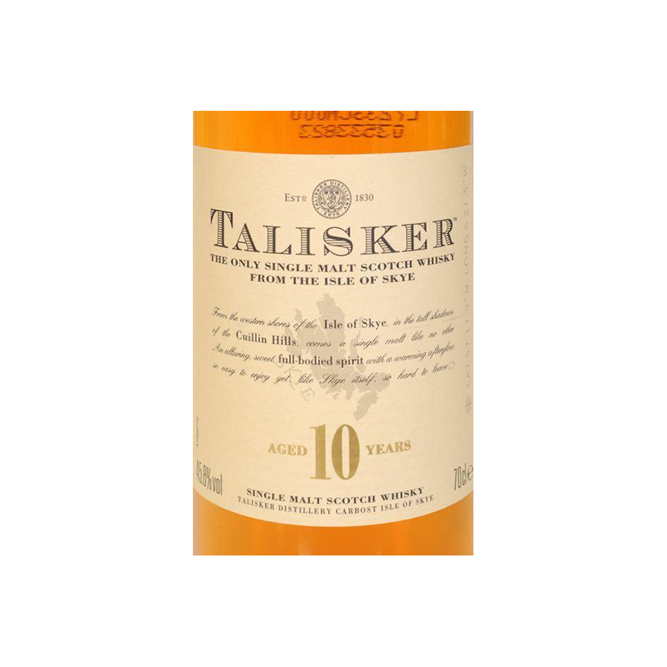 Talisker 10 Years Single Malt Whisky 2