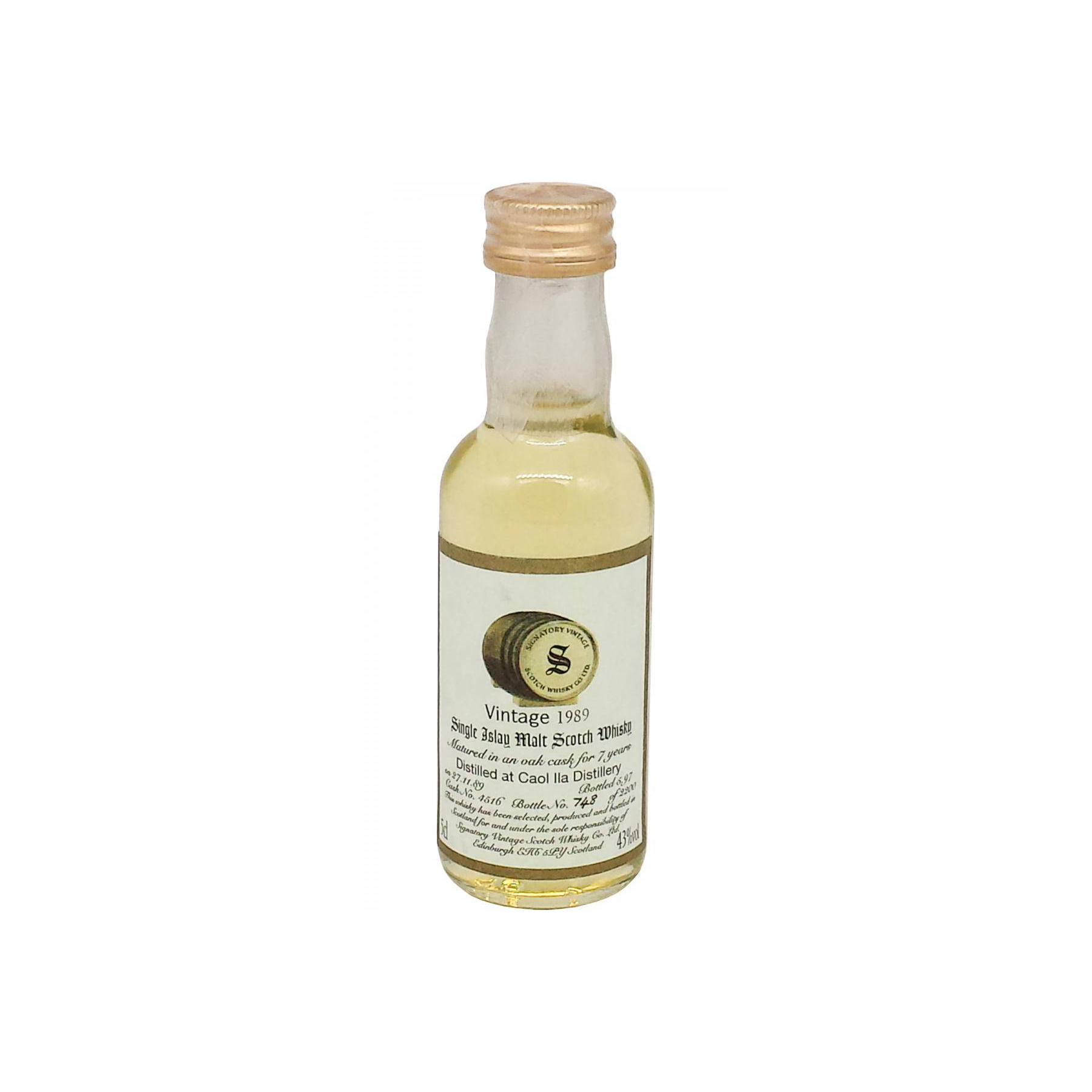Caol Ila Vintage Collection 1989 7 Years Single Malt Whisky 2