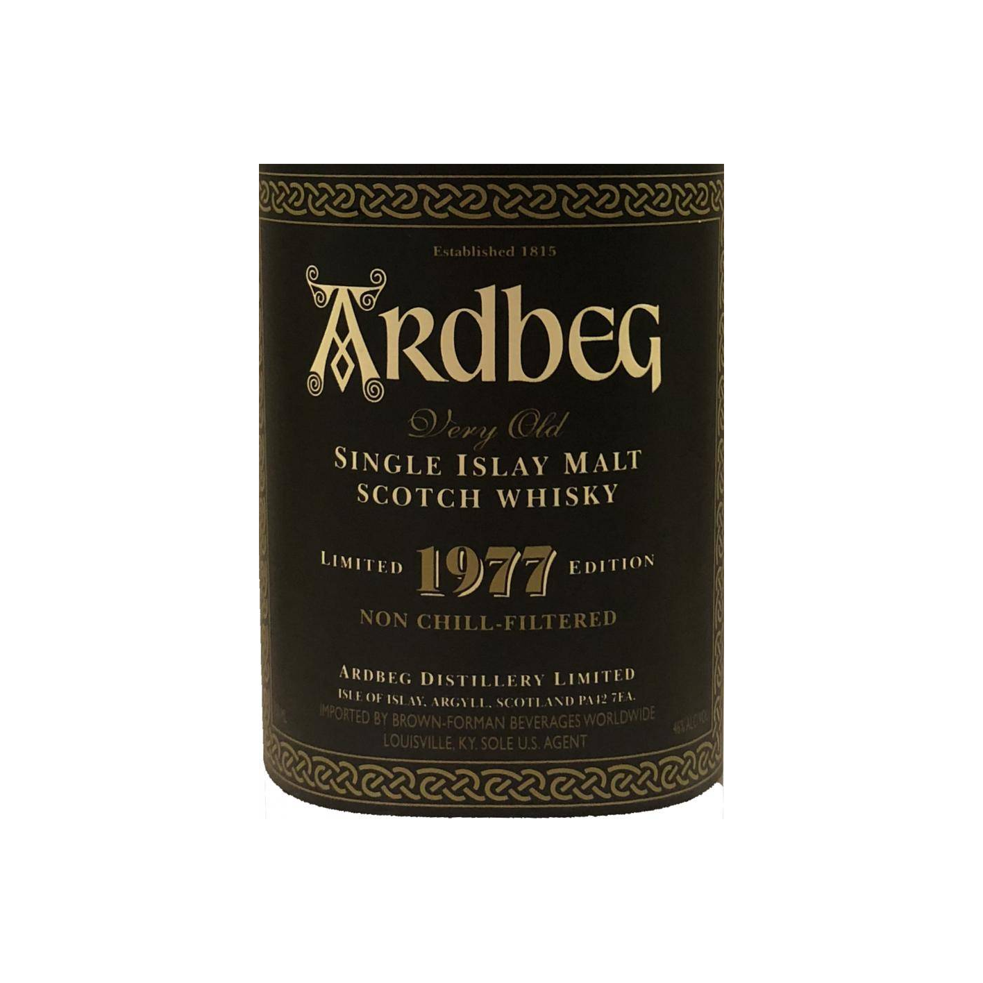 Ardbeg 1977 24 Years Single Malt Whisky 2