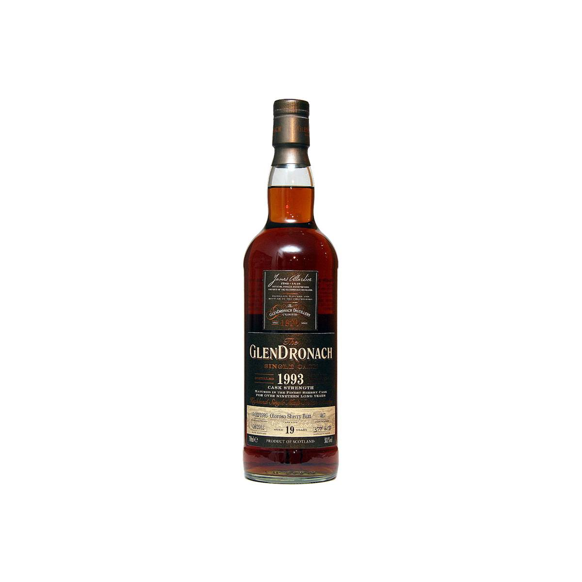 GlenDronach Single Cask 1993 19 Years Single Malt Whisky