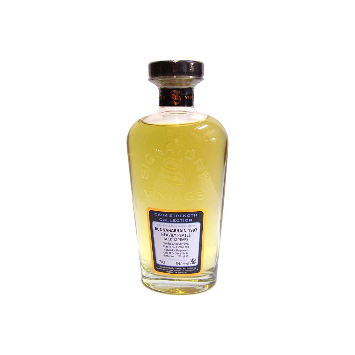 Bunnahabhain Cask Strength Collection 1997 12 Years Single Malt Whisky