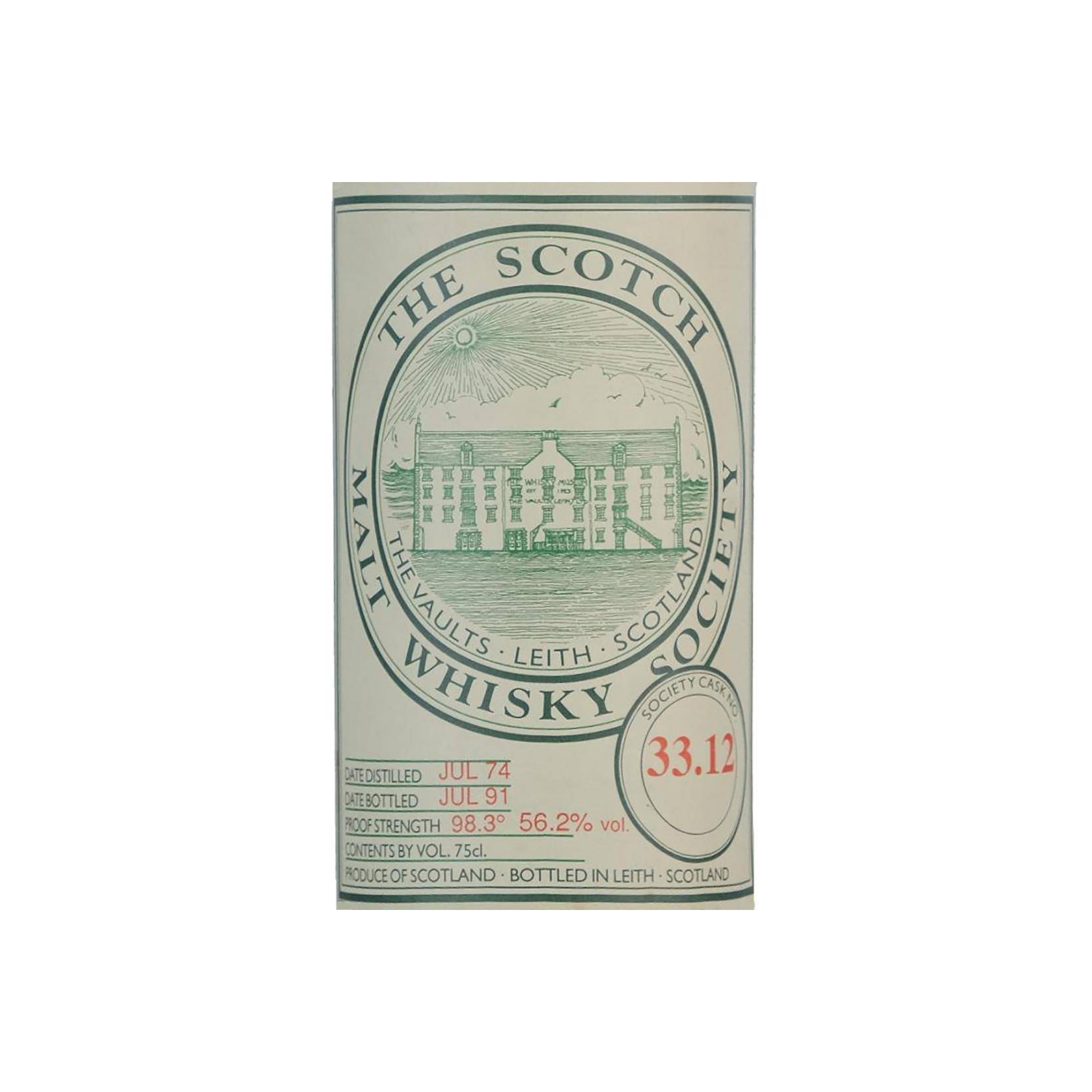 The Scotch Malt Whisky Society 1974 17 Years Single Malt Whisky 2