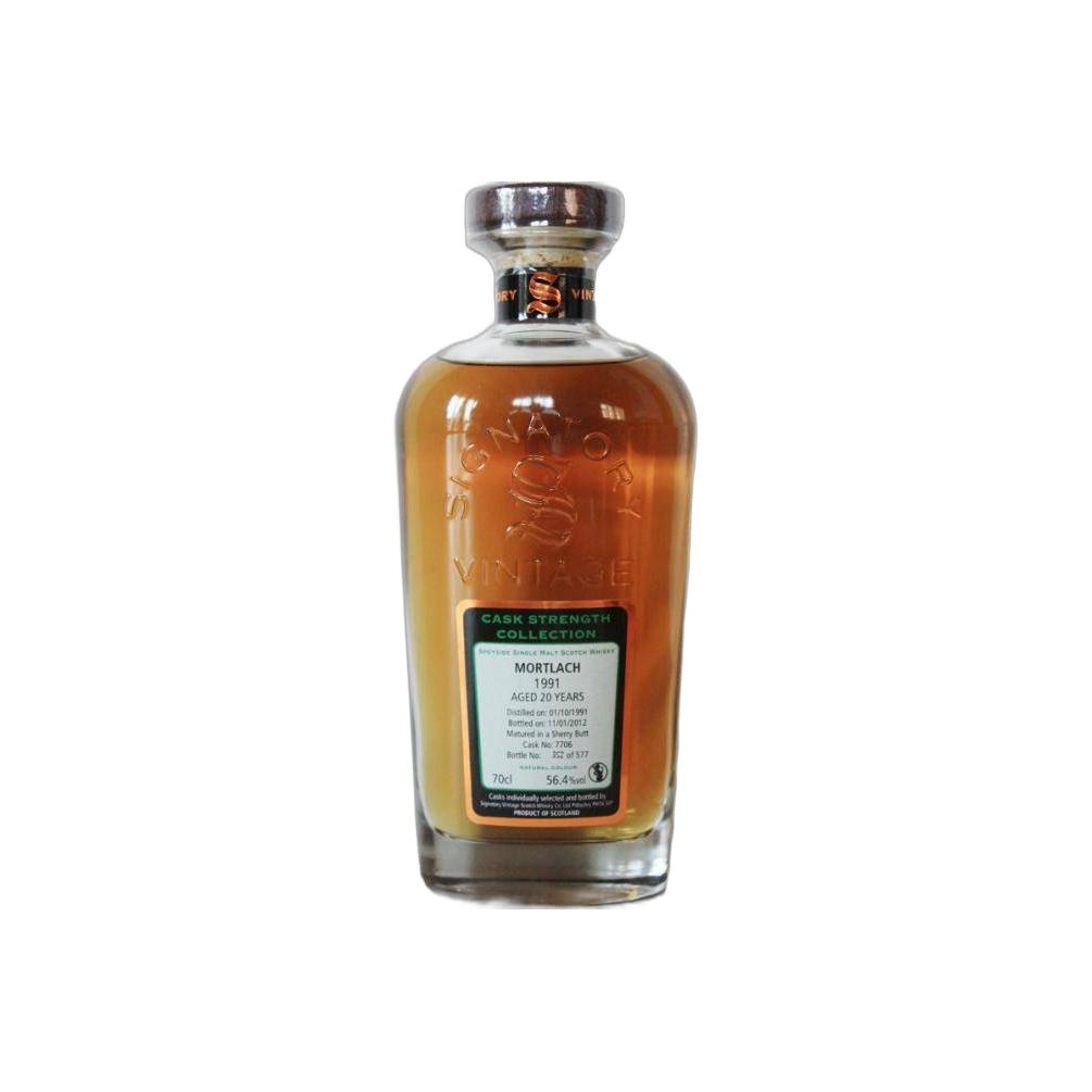 Mortlach Cask Strength Collection 1991 20 Years Single Malt Whisky