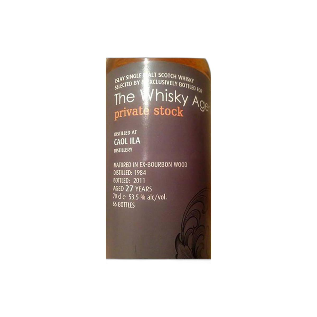 Caol Ila 1984 27 Years Single Malt Whisky