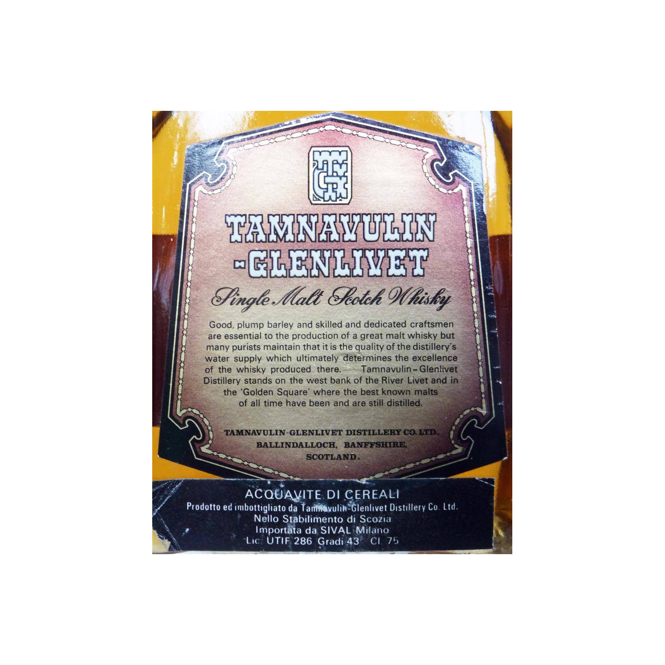 Tamnavulin Single Malt Whisky 2