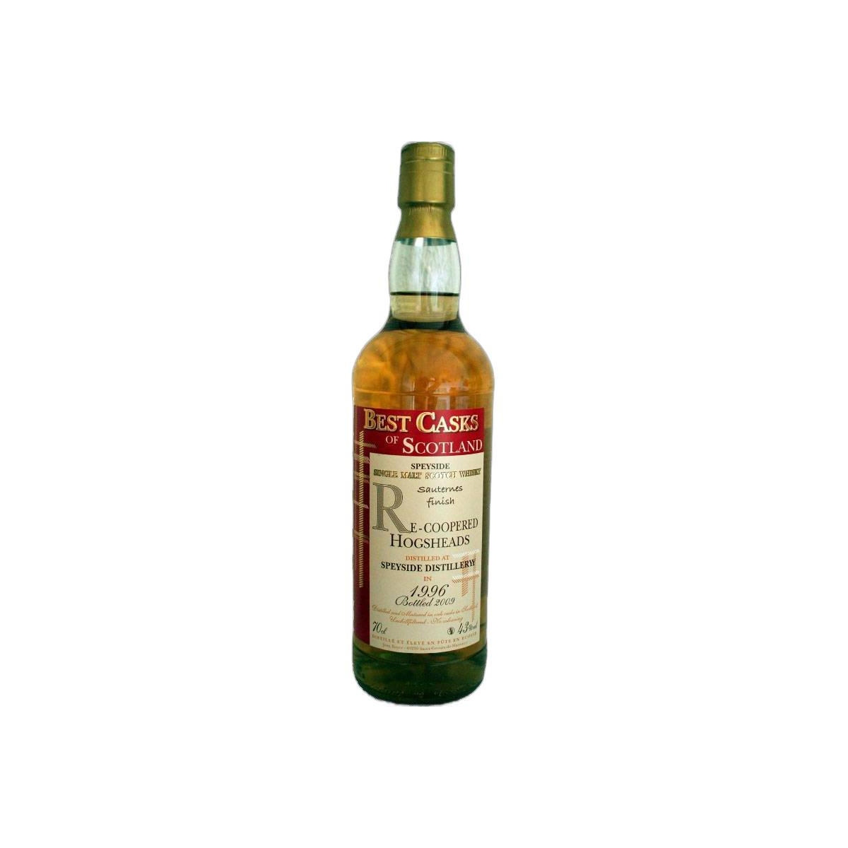 Spey 1996 13 Years Single Malt Whisky