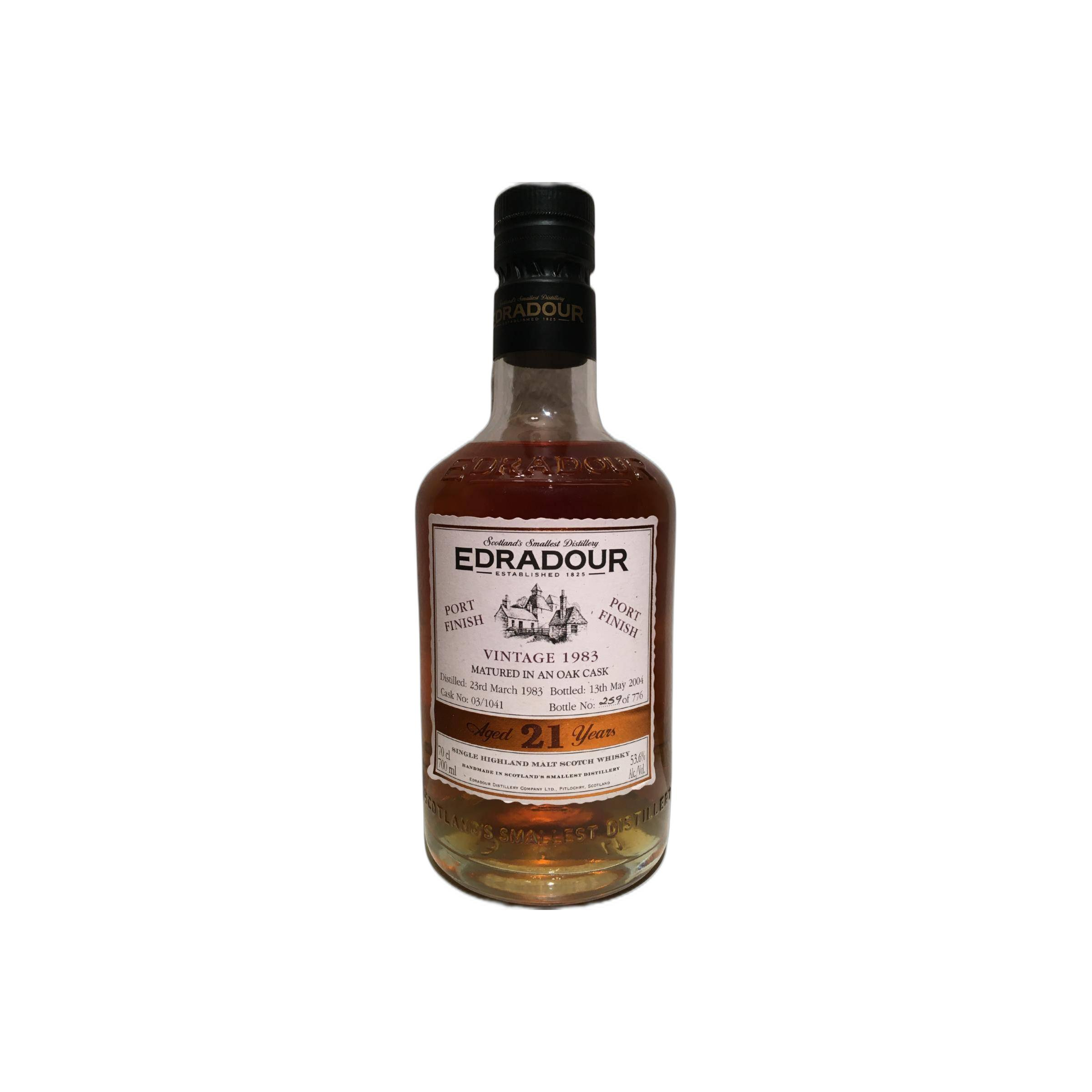 Edradour 1983 21 Years Single Malt Whisky