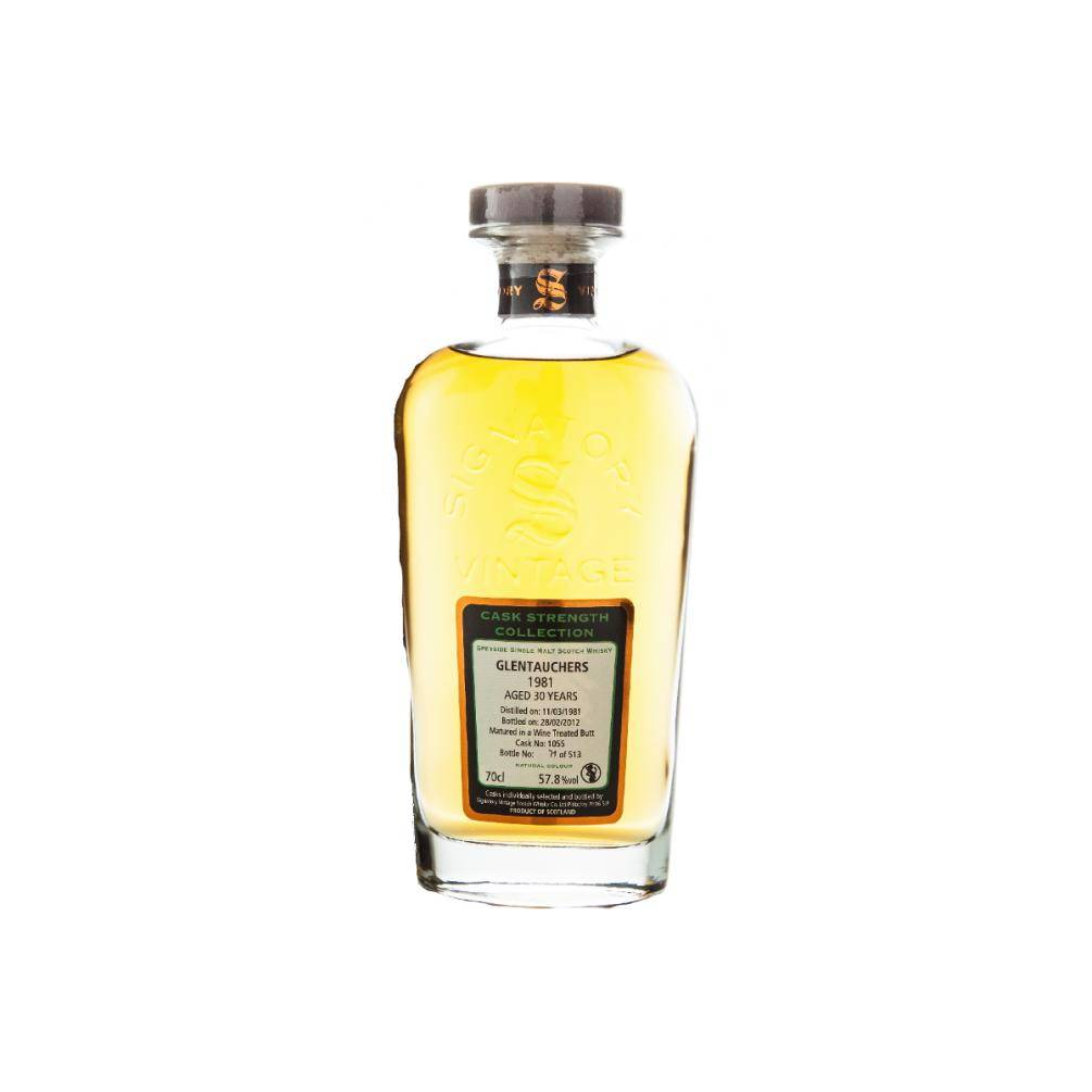 Glentauchers Cask Strength Collection 1981 30 Years Single Malt Whisky
