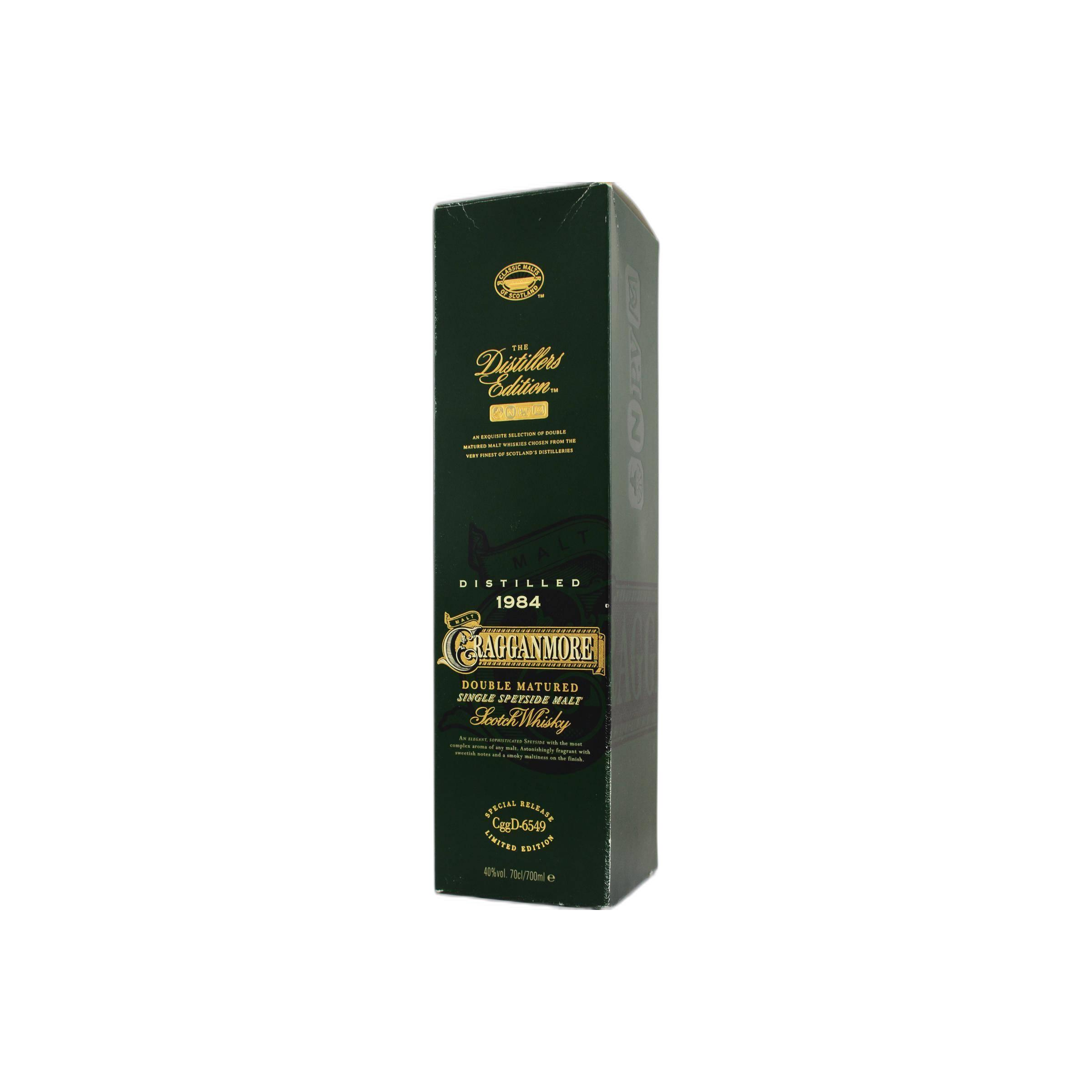 Cragganmore The Distillers Edition 1984 Single Malt Whisky 2
