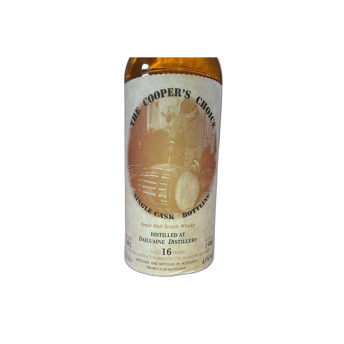 Dailuaine The Cooper's Choice 1981 16 Years Single Malt Whisky 3