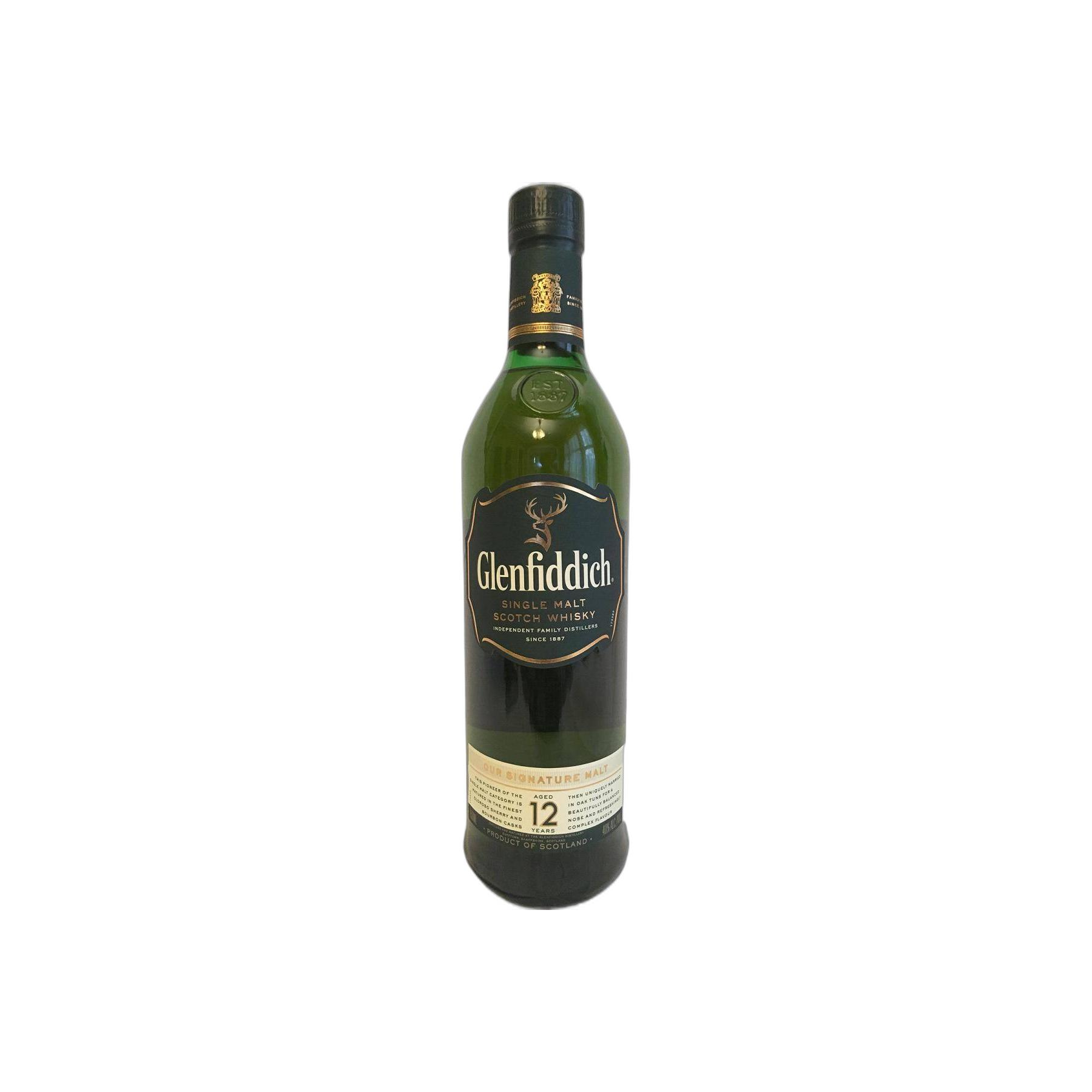 Glenfiddich 12 Years Single Malt Whisky