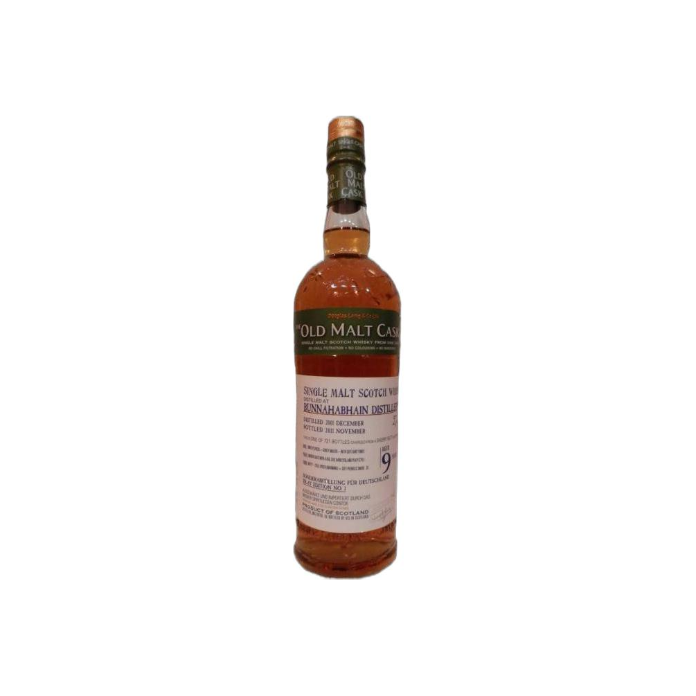 Bunnahabhain Old Malt Cask 2001 9 Years Single Malt Whisky
