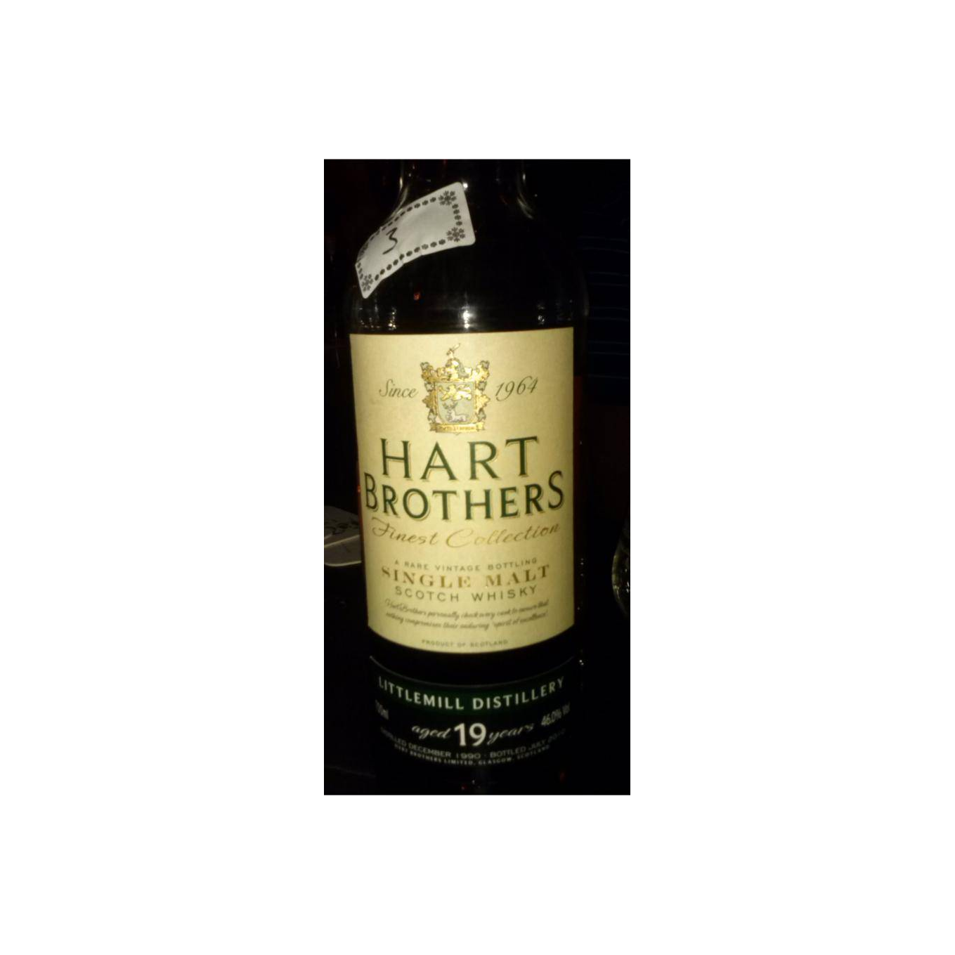 Littlemill Finest Collection 1990 19 Years Single Malt Whisky
