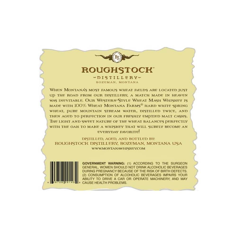 RoughStock Montana Spring Wheat Whiskey 3