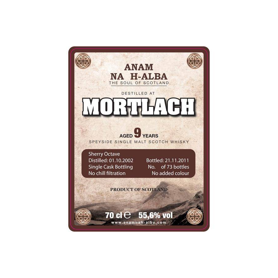 Mortlach 2002 9 Years Single Malt Whisky 2