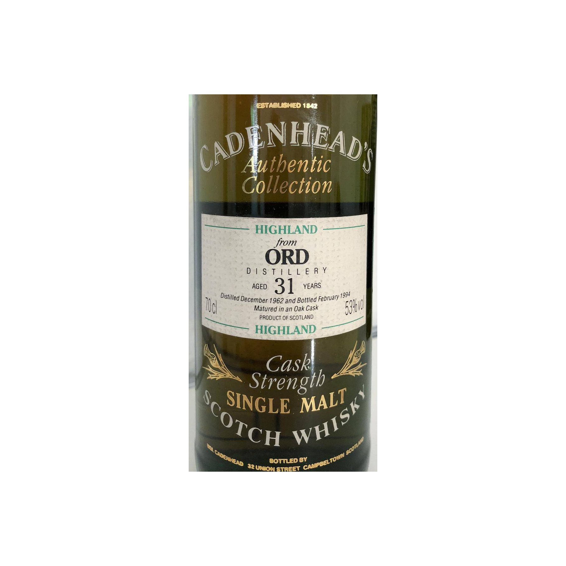 Glen Ord Authentic Collection 1962 31 Years Single Malt Whisky 2