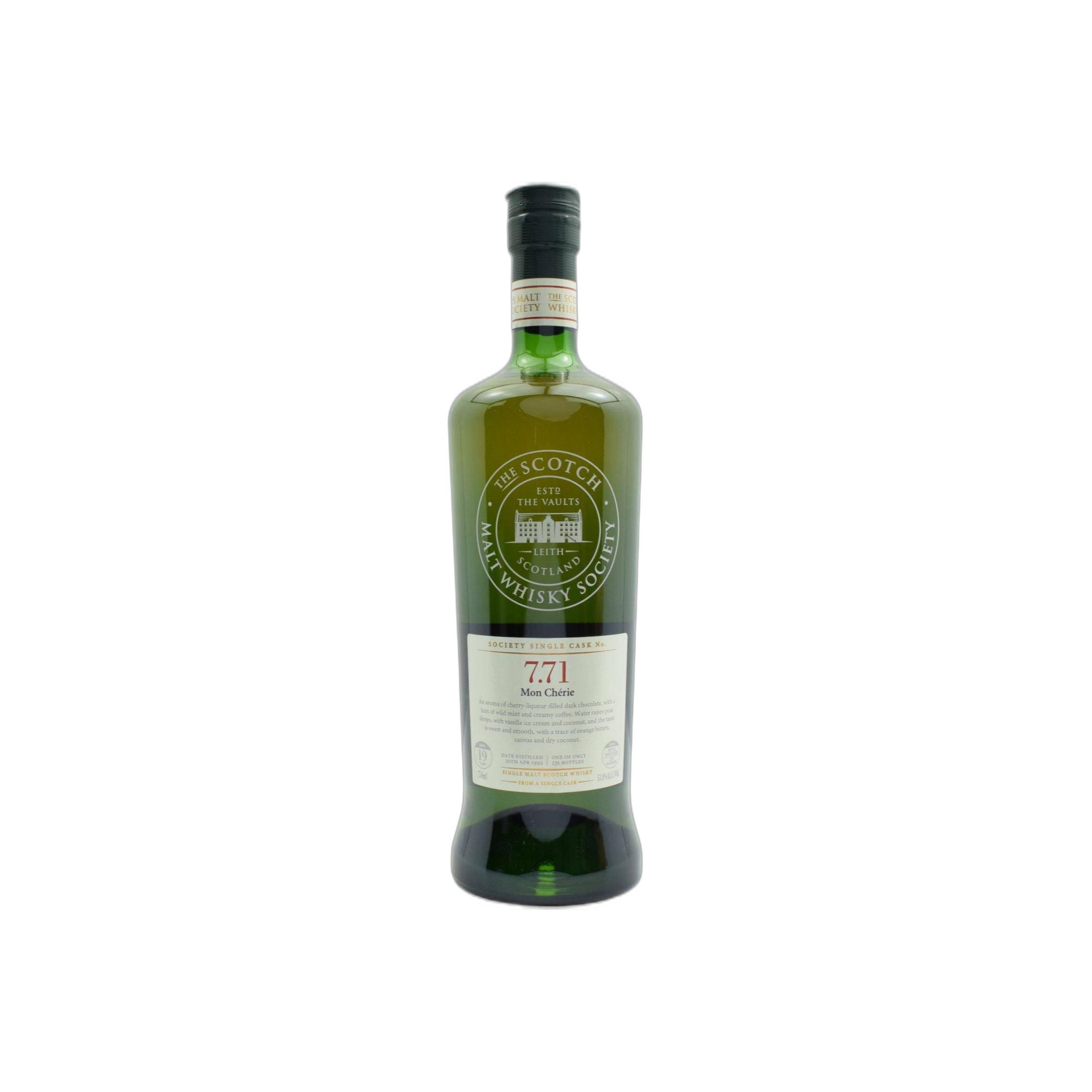 The Scotch Malt Whisky Society 1992 19 Years Single Malt Whisky