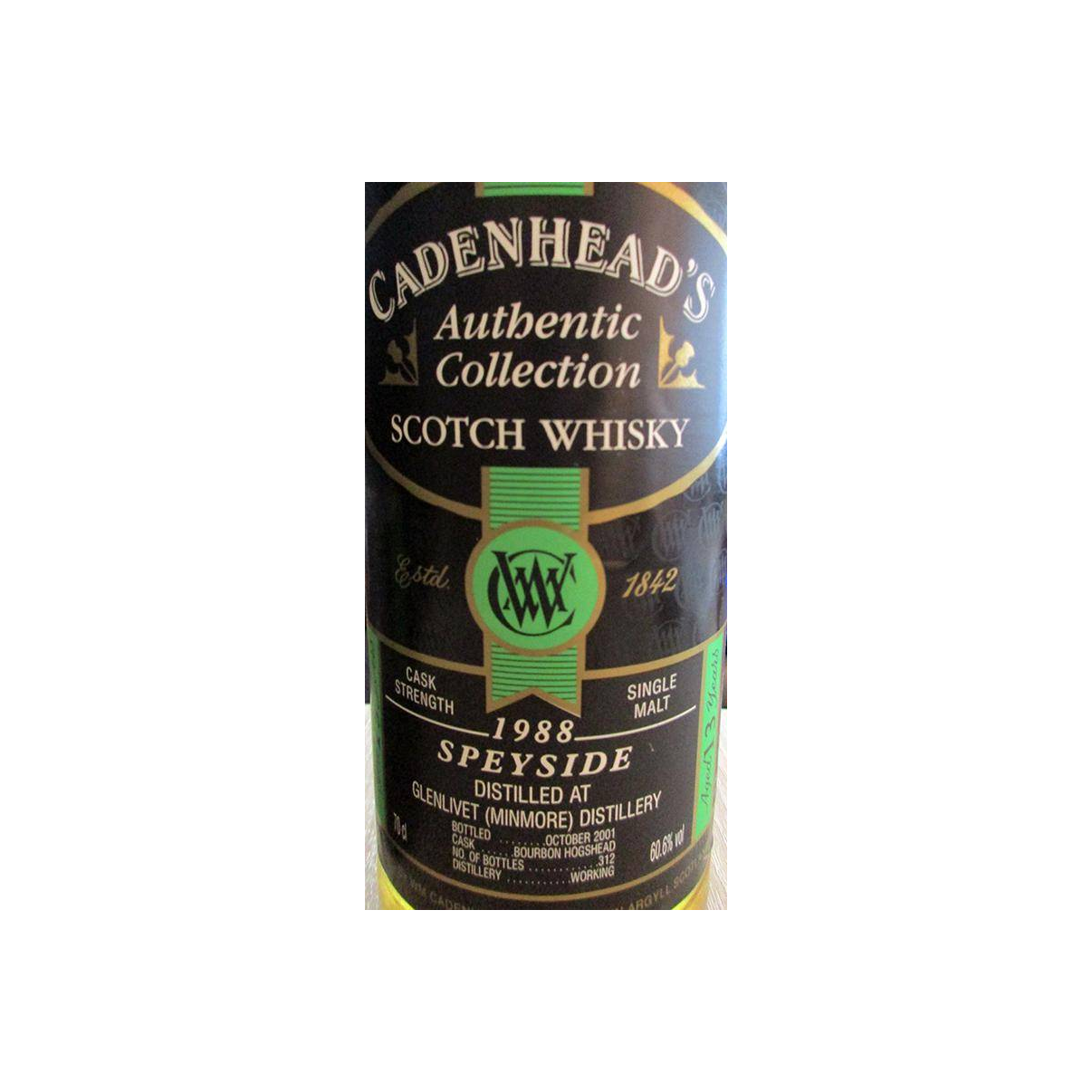 The Glenlivet Authentic Collection 1988 13 Years Single Malt Whisky