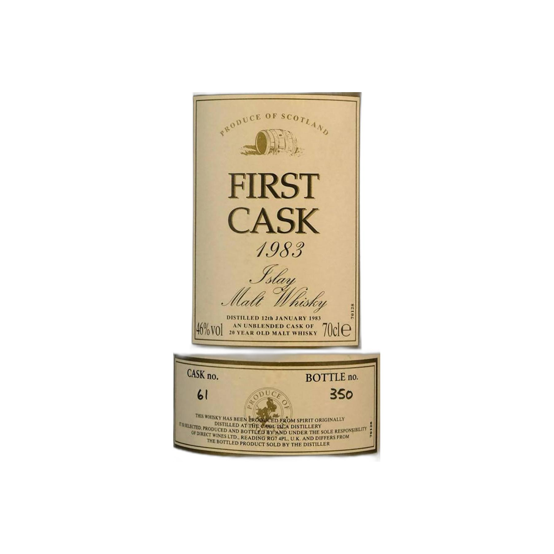 Caol Ila 1983 20 Years Single Malt Whisky 2
