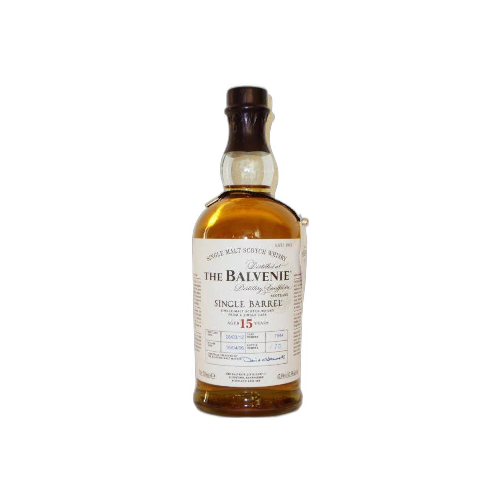 The Balvenie Single Cask 1996 15 Years Single Malt Whisky