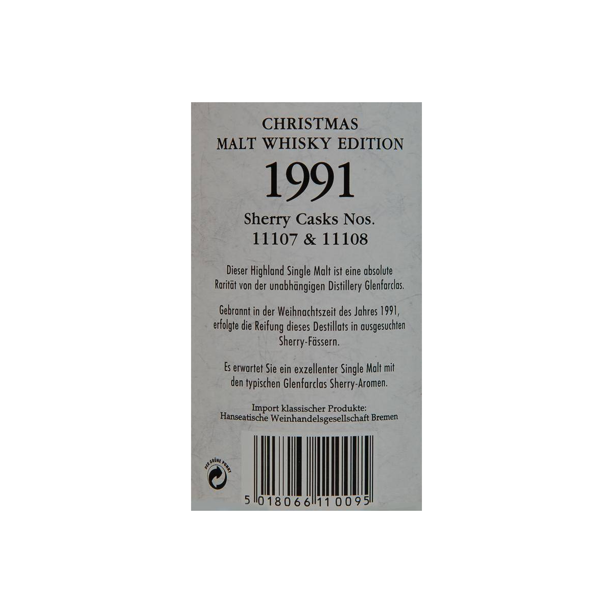 Glenfarclas 1991 19 Years Single Malt Whisky 3