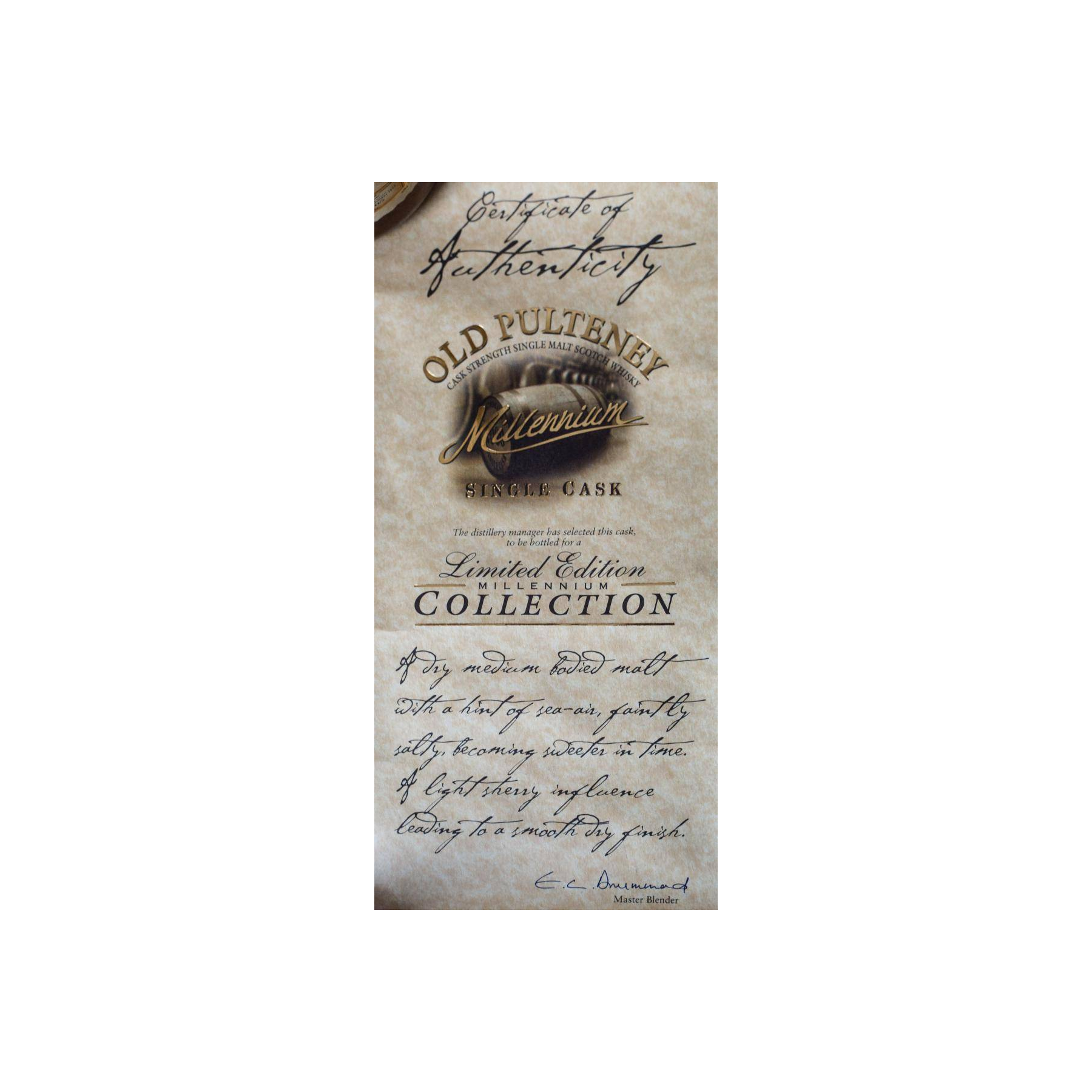 Old Pulteney 1982 15 Years Single Malt Whisky 2