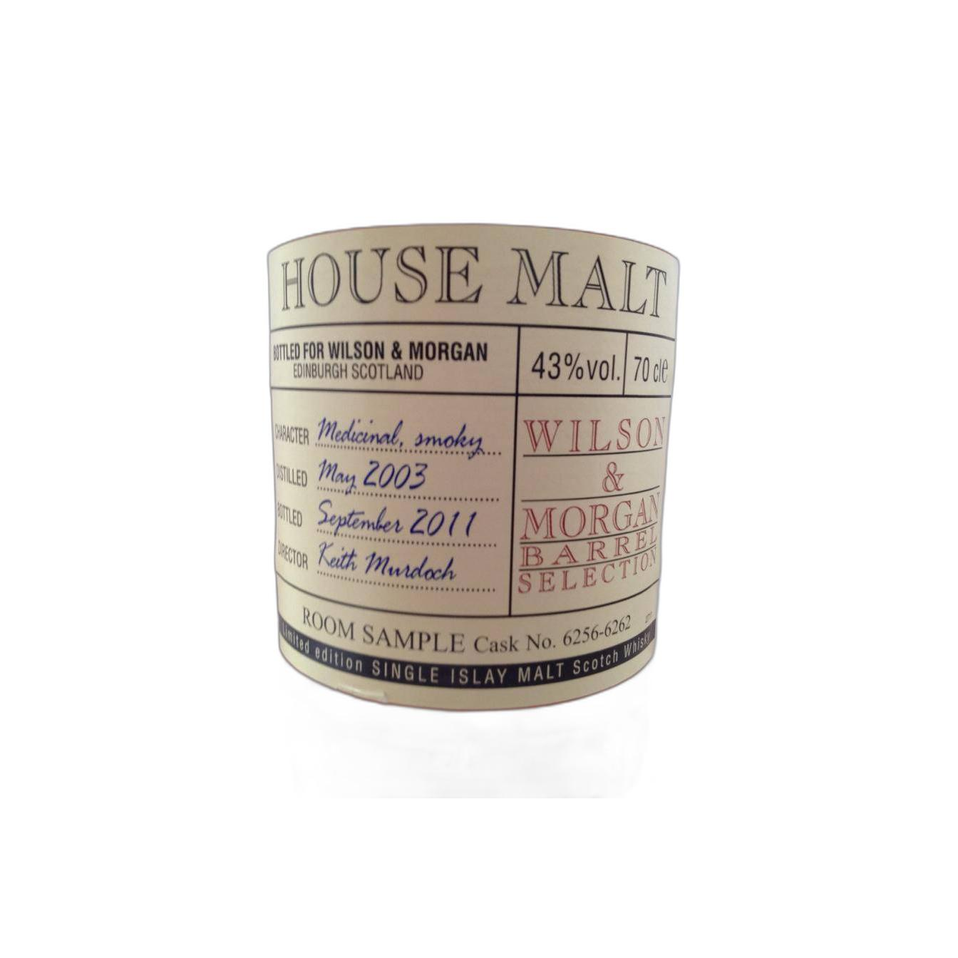 Wilson & Morgan 2003 8 Years Single Malt Whisky 2