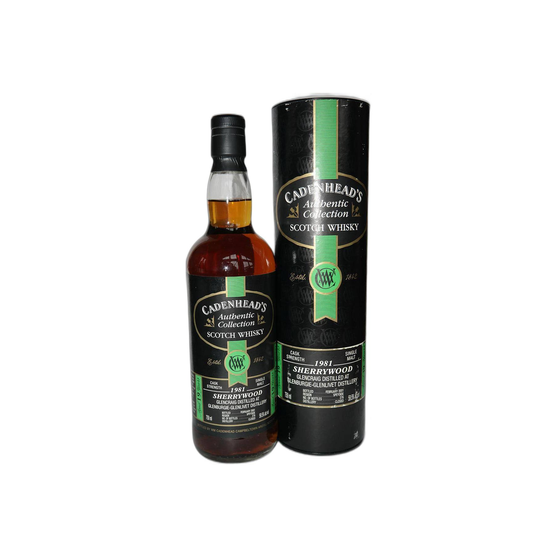Glenburgie Authentic Collection 1981 19 Years Single Malt Whisky 2