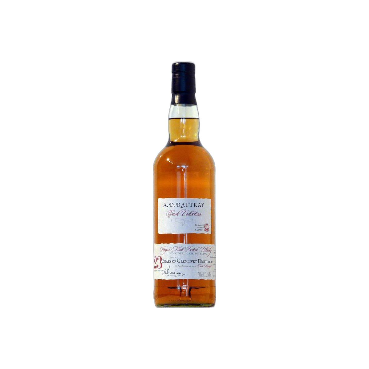 A.D. Rattray Individual Cask Bottling 1989 23 Years Single Malt Whisky