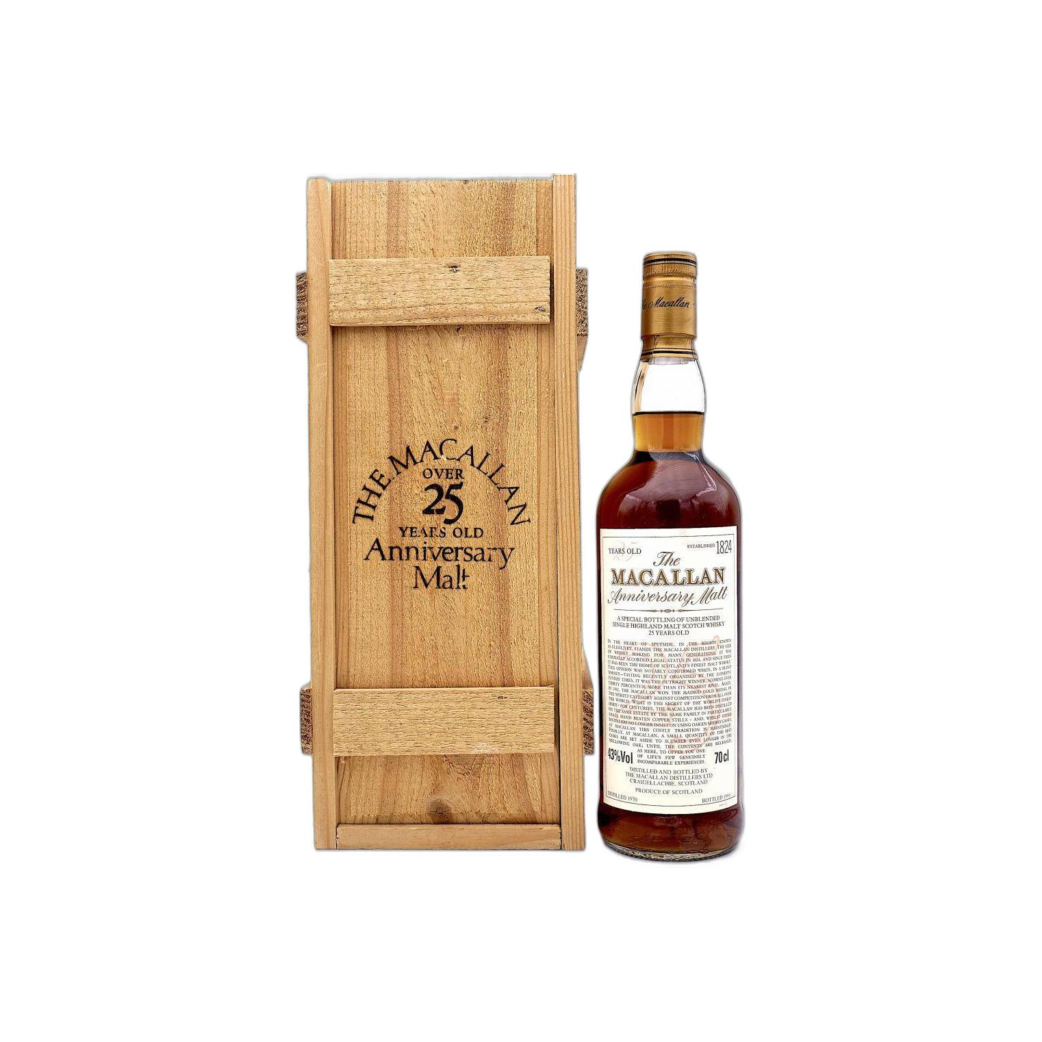 The Macallan 1970 25 Years Single Malt Whisky 2