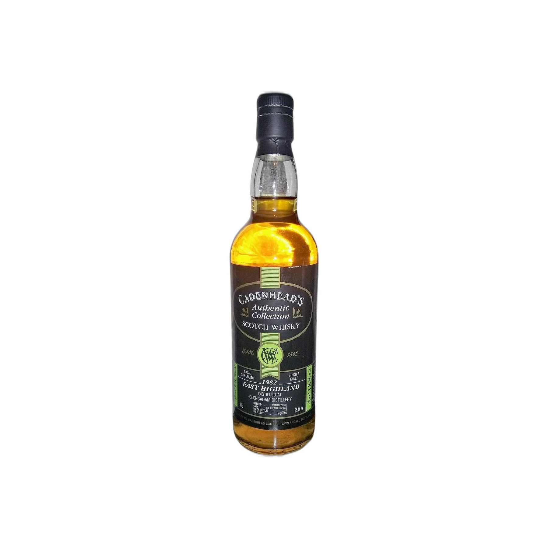 Glencadam Authentic Collection 1982 18 Years Single Malt Whisky
