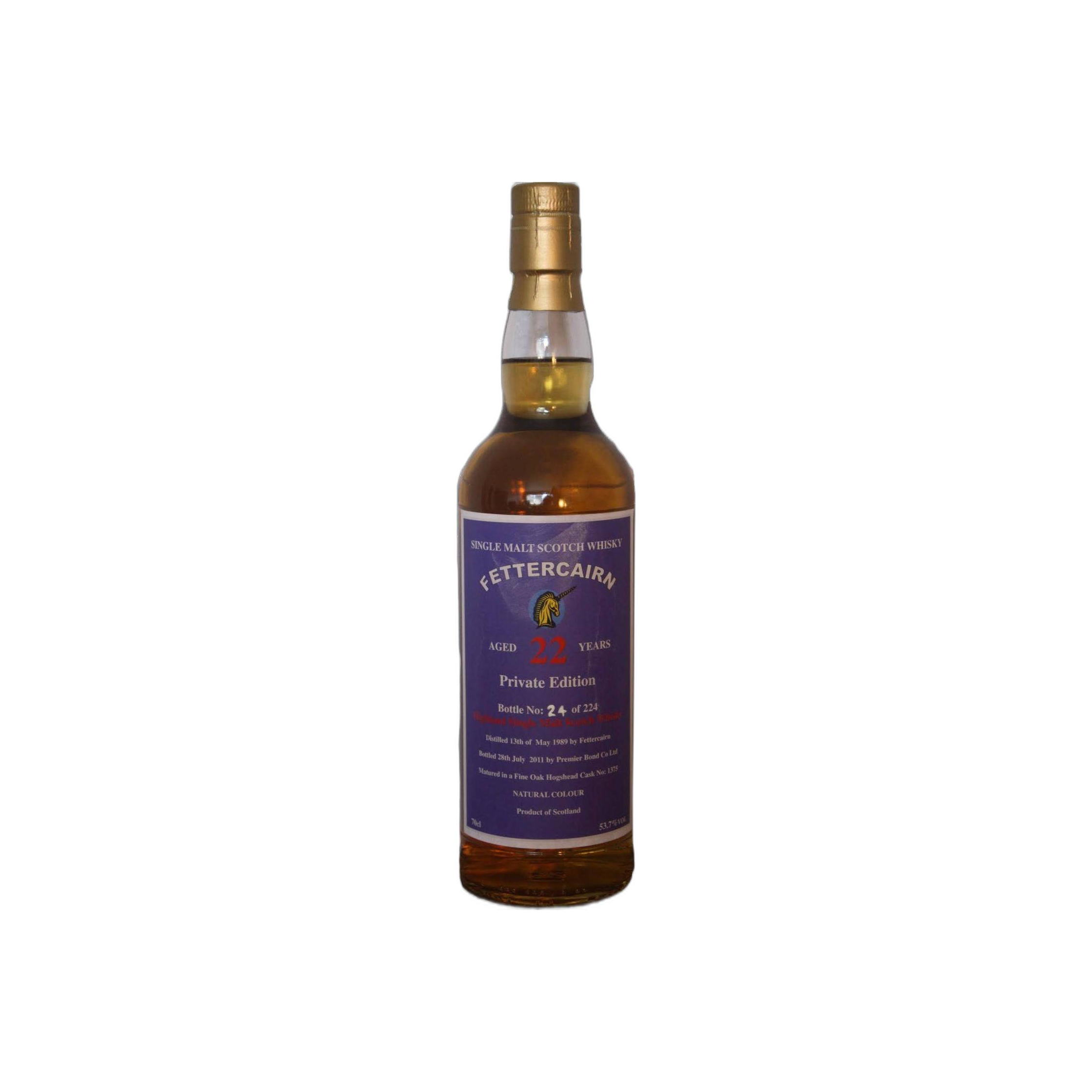 Fettercairn 1989 22 Years Single Malt Whisky