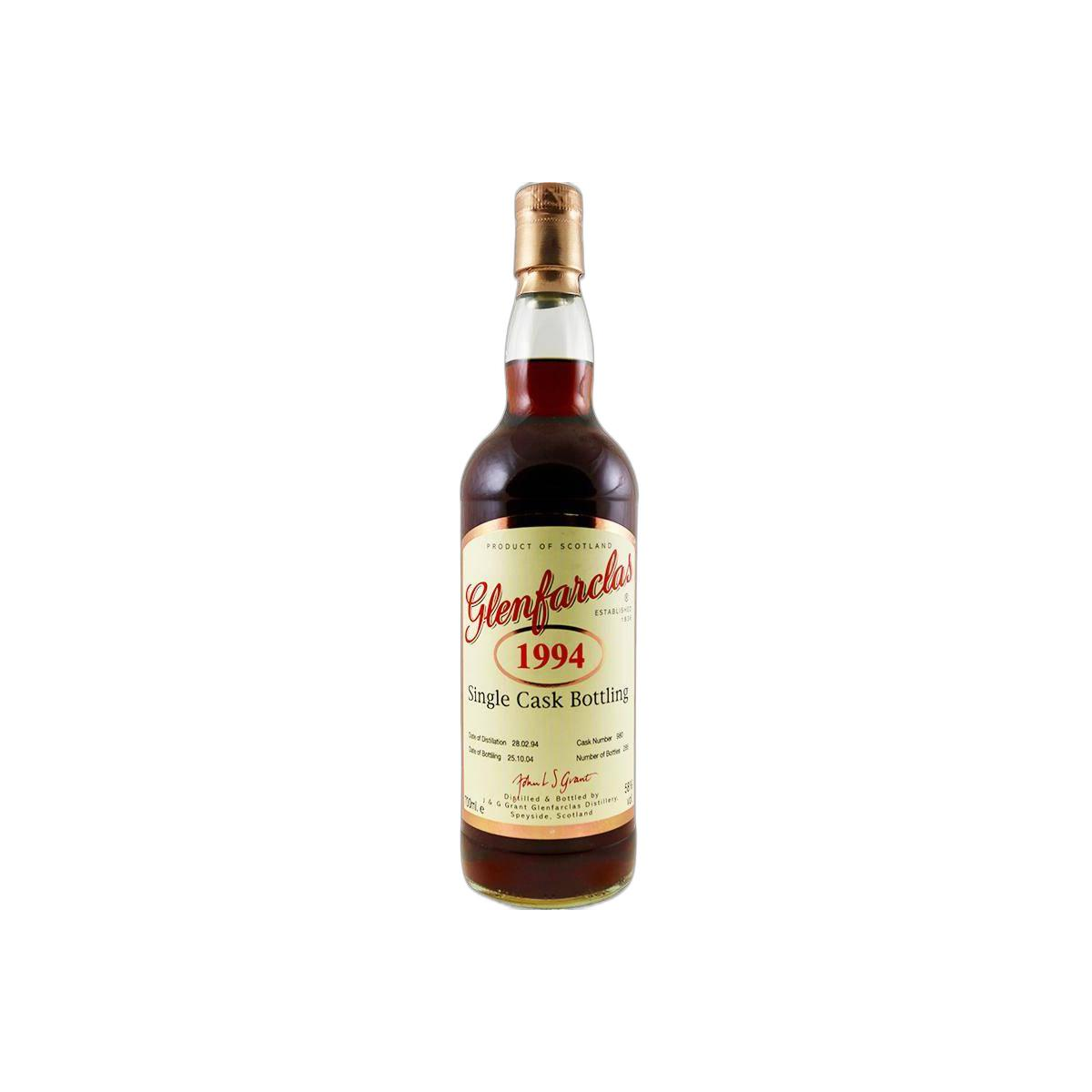 Glenfarclas Individual Cask Bottling 1994 10 Years Single Malt Whisky