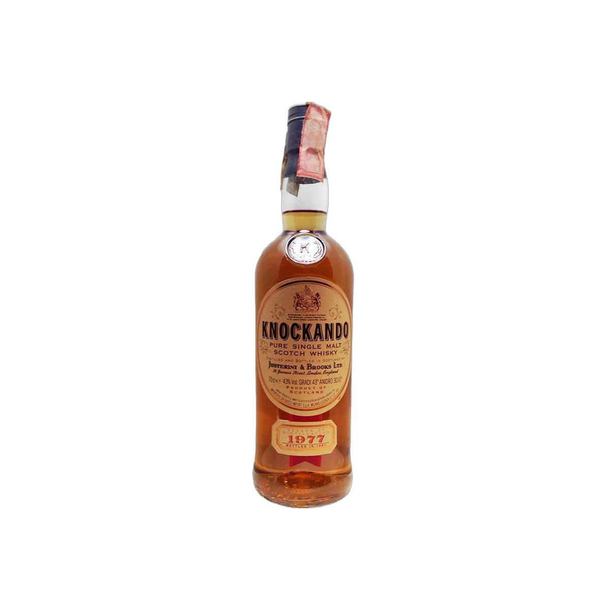 Knockando 1977 14 Years Single Malt Whisky