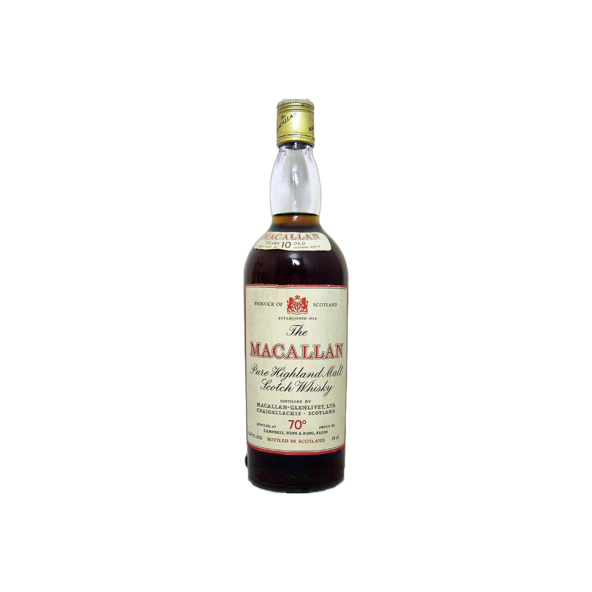 The Macallan 10 Years Single Malt Whisky