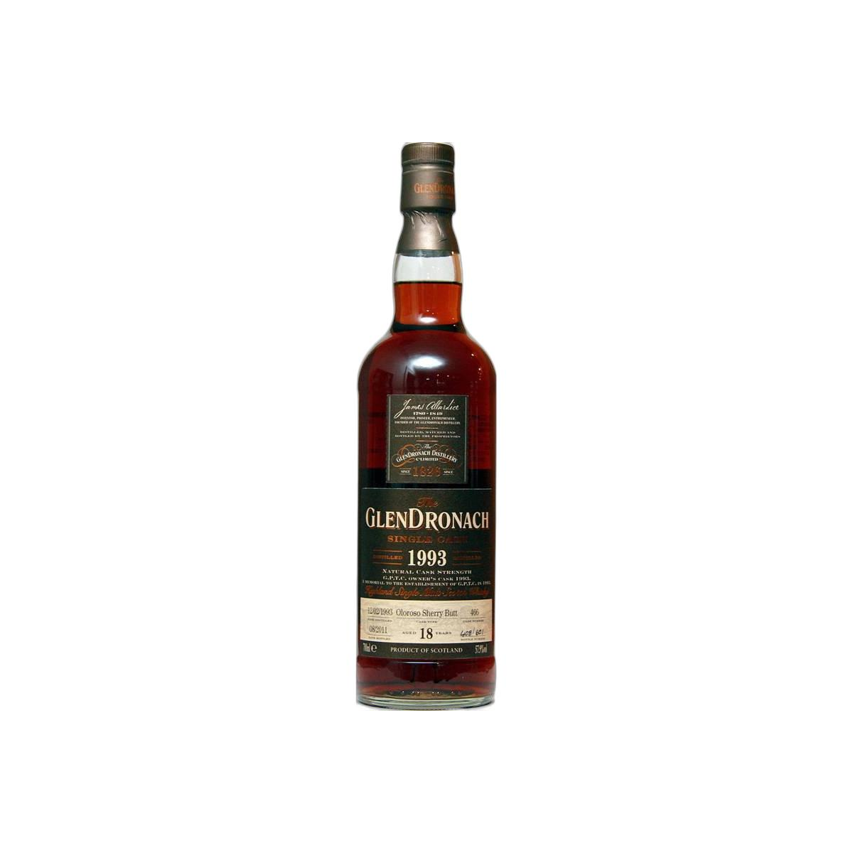 GlenDronach Single Cask 1993 18 Years Single Malt Whisky