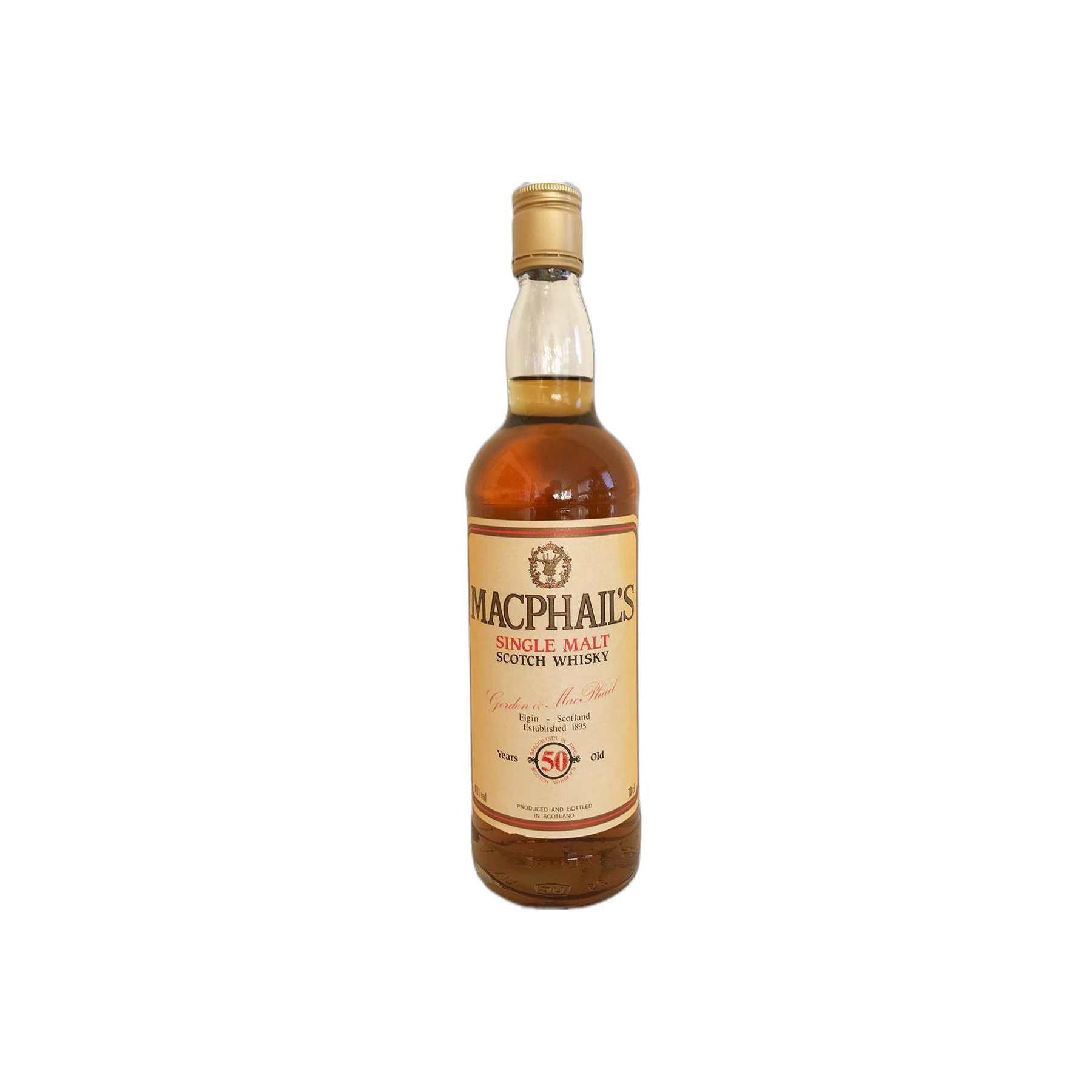 Gordon & MacPhail 50 Years Single Malt Whisky