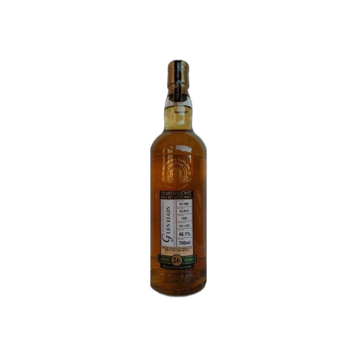 Glen Elgin Dimensions 1985 26 Years Single Malt Whisky 2