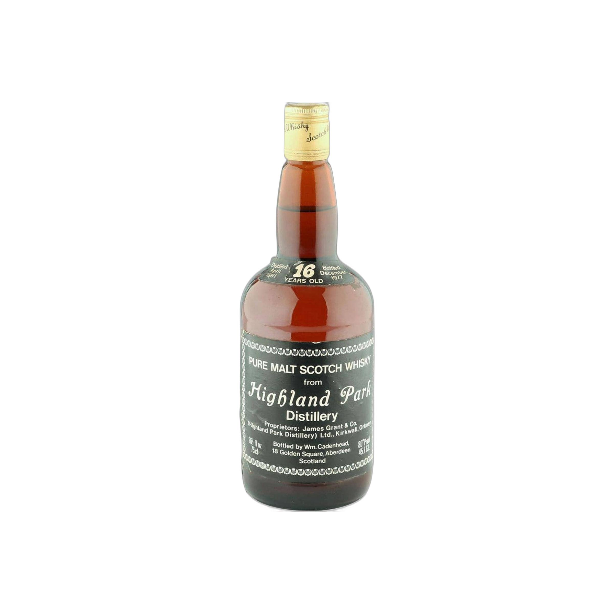 Highland Park 1961 16 Years Single Malt Whisky