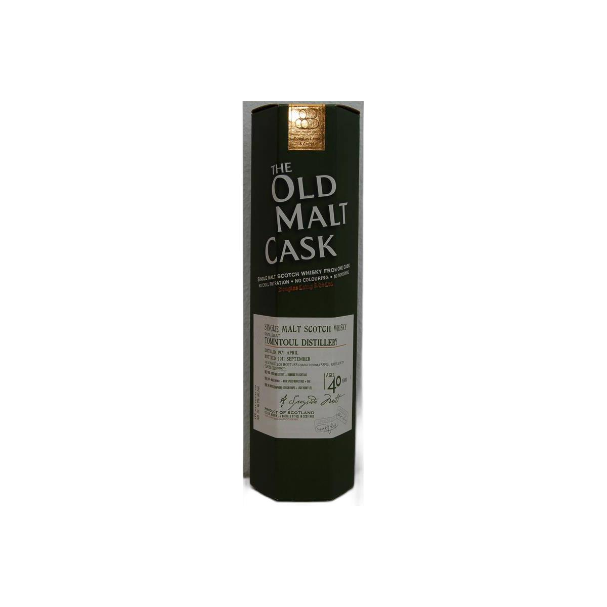 Tomintoul Old Malt Cask 1971 40 Years Single Malt Whisky 3