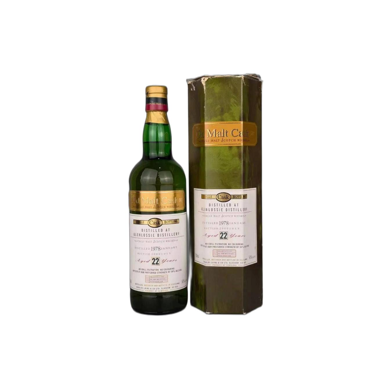 Glenlossie Old Malt Cask 1978 22 Years Single Malt Whisky