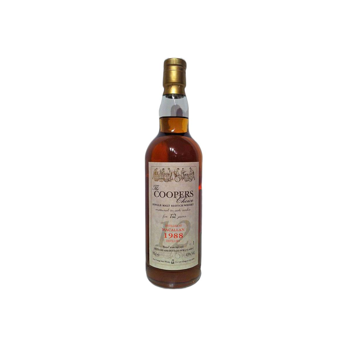 The Macallan The Cooper's Choice 1988 12 Years Single Malt Whisky