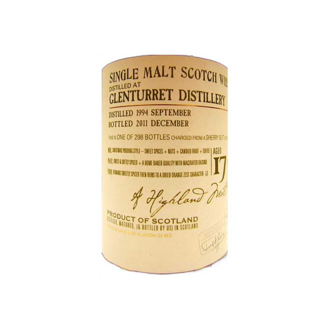 The Glenturret Old Malt Cask 1994 17 Years Single Malt Whisky 2