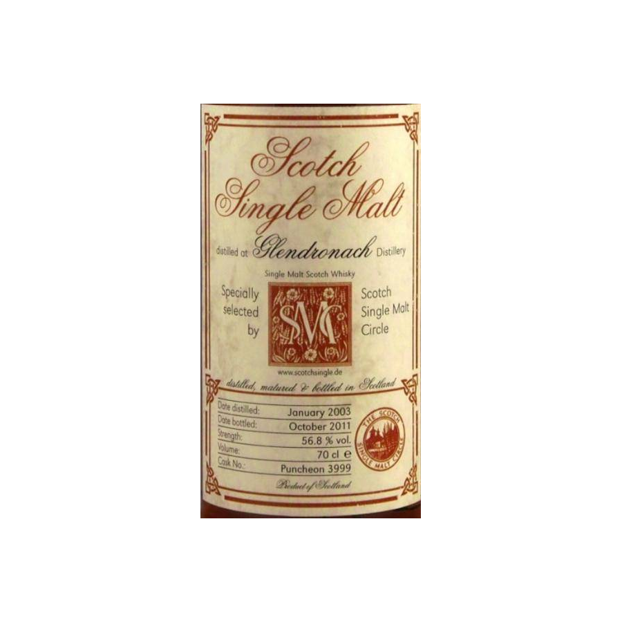 GlenDronach 2003 8 Years Single Malt Whisky 2