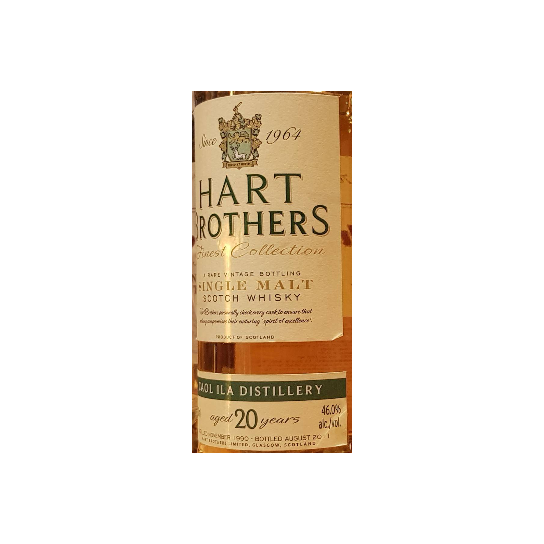 Caol Ila Finest Collection 1990 20 Years Single Malt Whisky