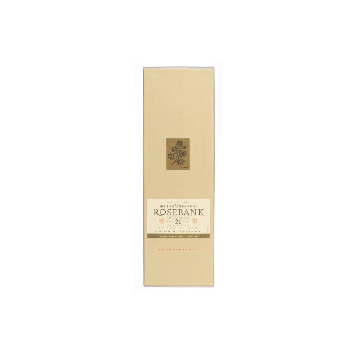 Rosebank 1990 21 Years Single Malt Whisky 3