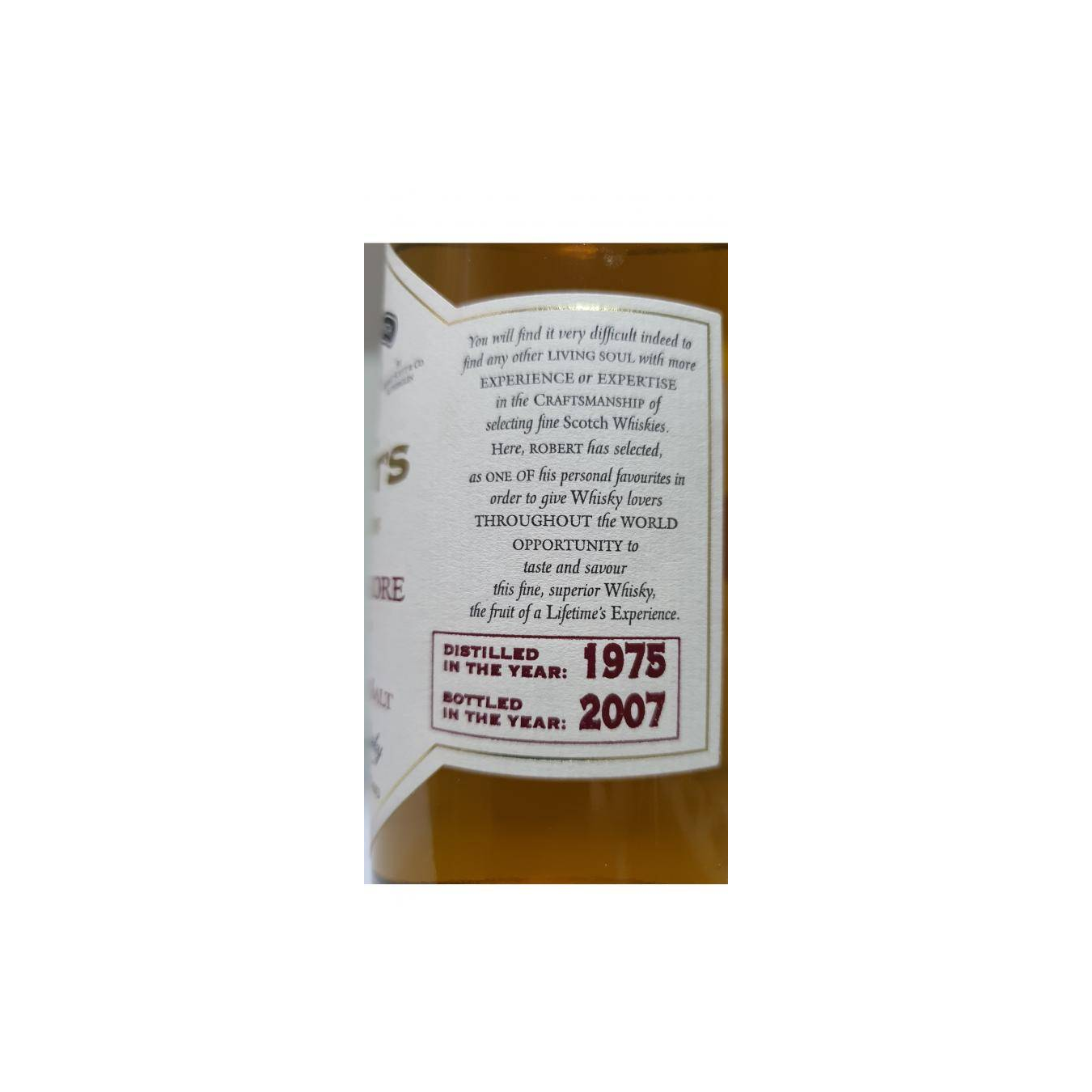 Convalmore 1975 32 Years Single Malt Whisky 3