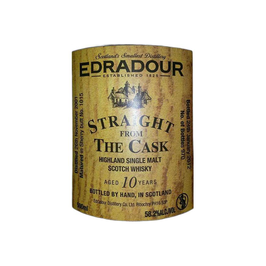 Edradour 2001 10 Years Single Malt Whisky 2