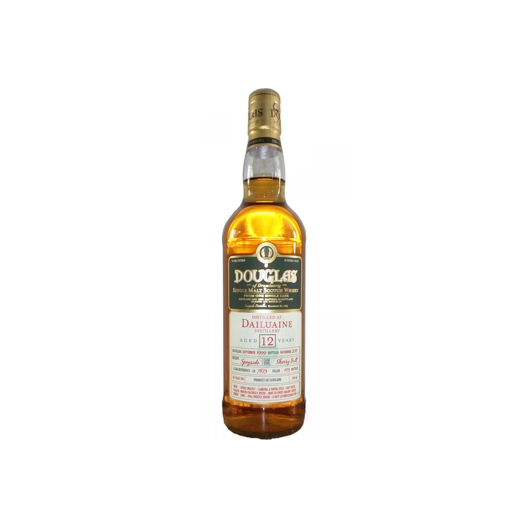 Dailuaine 1999 12 Years Single Malt Whisky 3