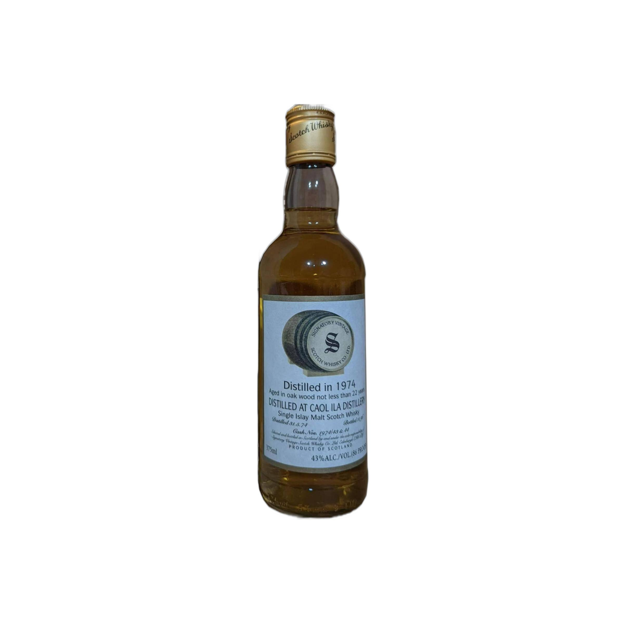 Caol Ila Vintage Collection 1974 22 Years Single Malt Whisky